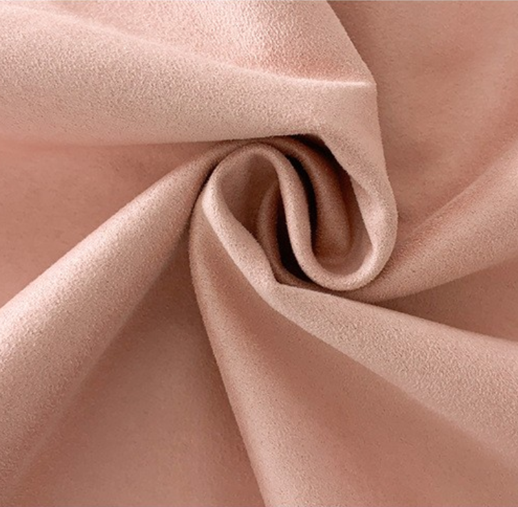 100% Polyester Suede Fabric Various Colors Tricot Knit Dyed Pattern Wide Use for Organic Lining Sheer Memory Features Hexagonal