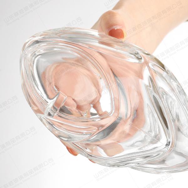 Acceptável Claros 700 ml 500 ml Absoluto XO Vodka Whiskey Tequila Gin Garrafas de vidro com tampa