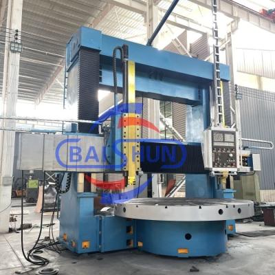 Heavy Load Capacity CNC Vertical Lathe Machine Heavy Duty Metal Cutting For Turning Workpieces Up To 32 Tons