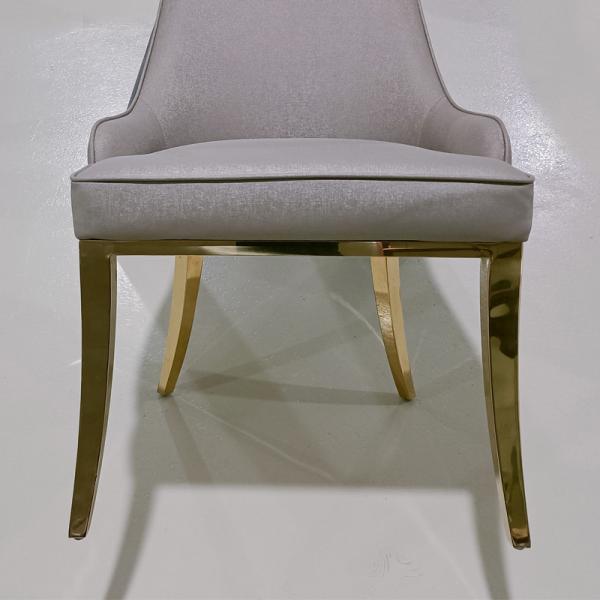 Mesh Weave High Back Velvet Dining Chairs 920mm Height White Fabric