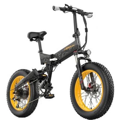 Lankeleisi X3000 20 Inch Fat Tire Folding Electric Bike 48V13AH