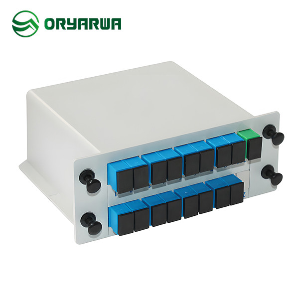 Материал ABS Splitter PLC кассеты оптического волокна SC UPC 1x16