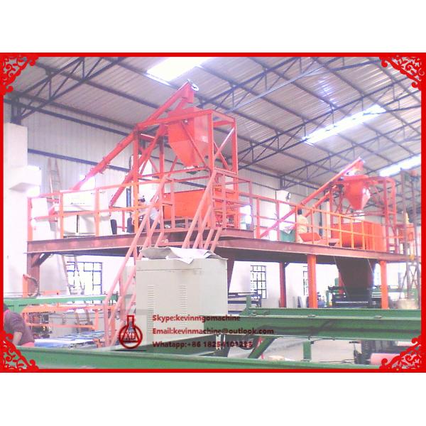 Промышленная производственная линия доски Mgo, энергосберегающее оборудование панели стены Eco