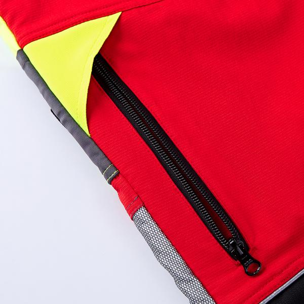 Multi защитная одежда Breathable, куртка цепной пилы ткани нейлона слоя цепной пилы, отрезала парней цепной пилы защиты