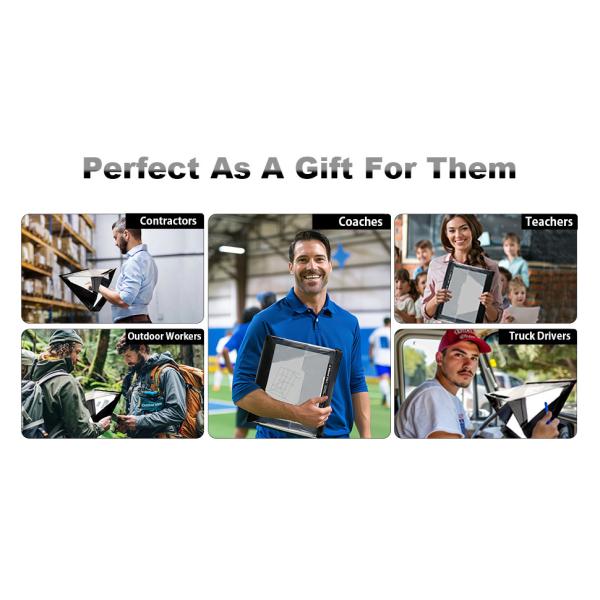 Students Acrylic Sketching Writing Clipboard Copertura Waterproof In PVC Morbido