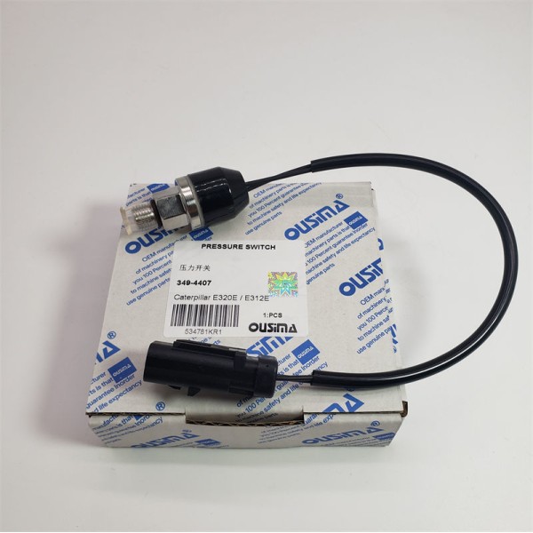 Excavator Pressure Switch 349-4407/3494407 For  E320E E312E with Medium Oil Air Compatibility