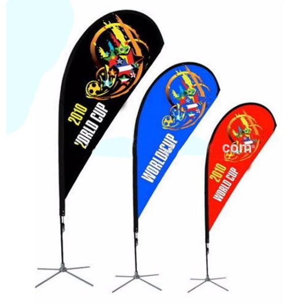 Wind Resistant Teardrop Feather Flags For Business