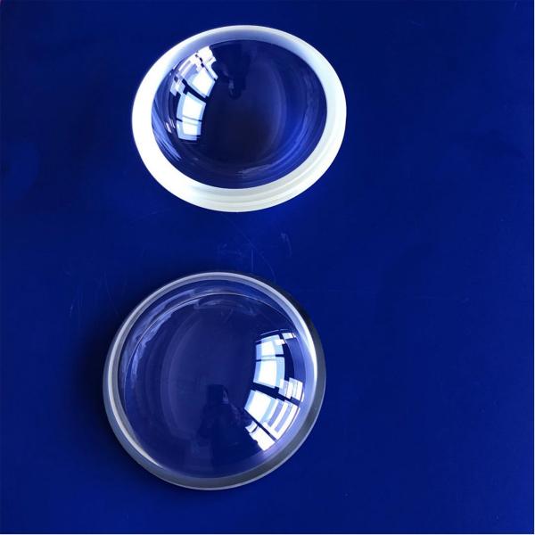 AR coating silica optical Sapphire Dome Lens for infrared thermal imaging camera