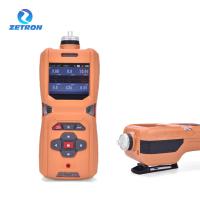 Detector de gás portátil Zetron do analisador tóxico do LCD CO do gás de combustão único MS600