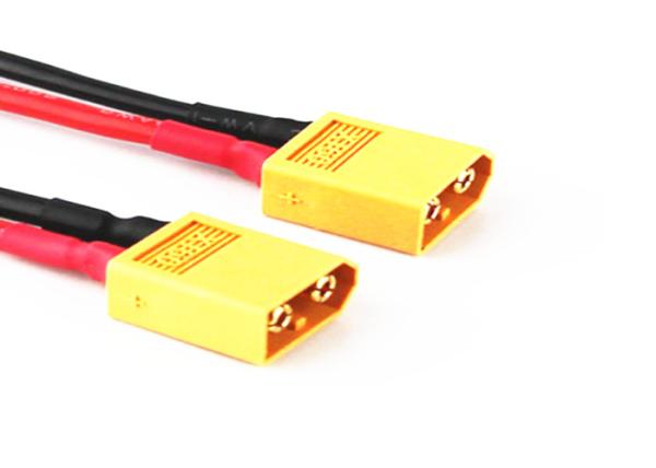 Cabo 16awg 5cm XT60 masculino do zangão FPV de Turnigy ao adaptador fêmea do conector XT30