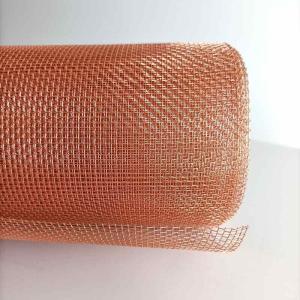 10 Mesh Red Copper Hardware Cloth Emf Copper Mesh Radiation Protection