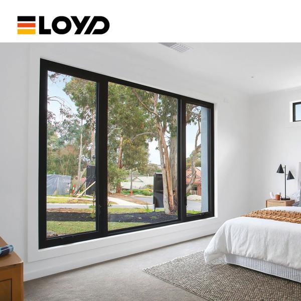 Classic Aluminum Casement Window with Powder-Coated Finish
