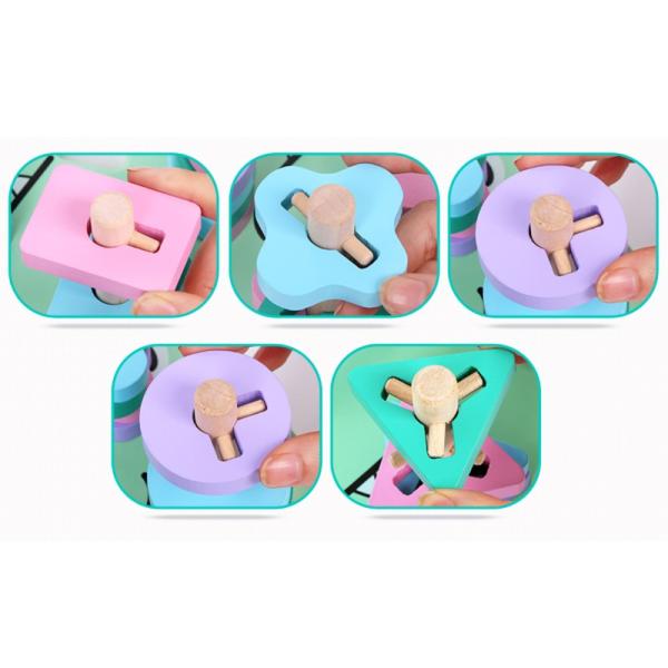 Cognitive Crocodile Bear Shape Early Education Puzzle