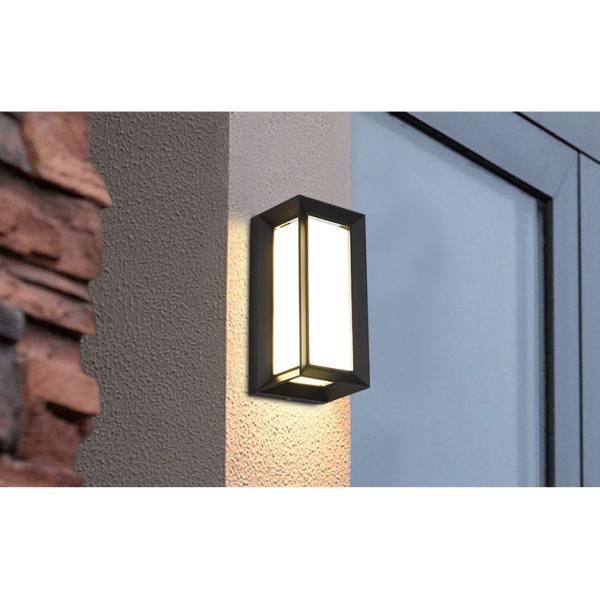 Super bright outside wall light waterproof garden light modern minimalist exterior wall light staircase balcony light