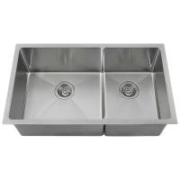 220mm Satin Undermount Stainless Steel Kitchen Sink 18 Gauge