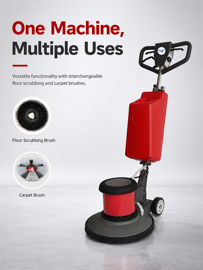Intelligent Commercial Carpet Cleaning Machine Stone Floor Polishing Cleaning Machine