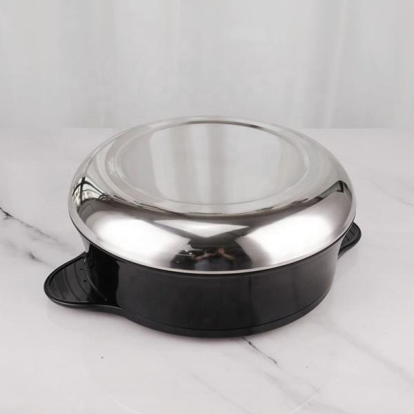 Insulated Lunch Box Stainless Steel 4pcs Double Wall Cookware Pot Set