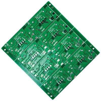 PWB tomado partido dobro de GPS do furo de tomada da resina do PWB da camada OSP FR4 do OEM 4
