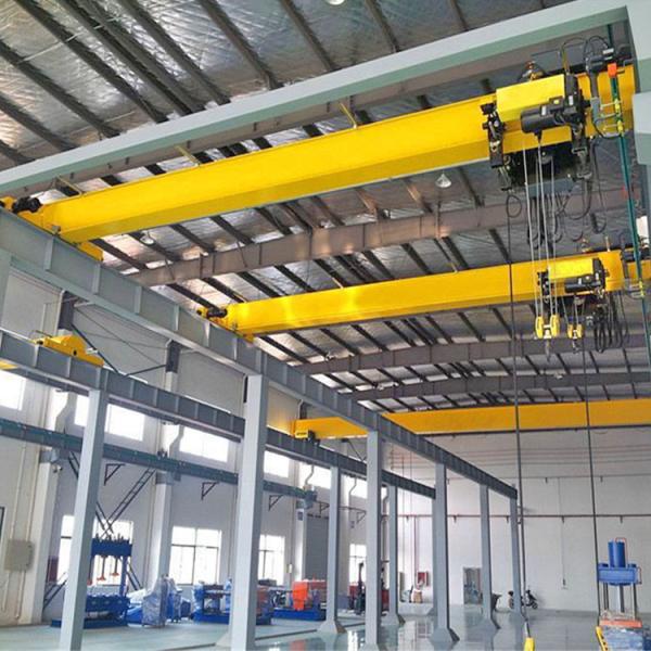 5 Ton European Overhead Bridge Crane With Hoist High Performance For Warehouse