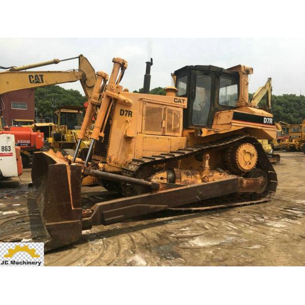 Yellow Colour Cat D7R Dozer Heavy Equipment 5817mm*2869mm*3573mm Size