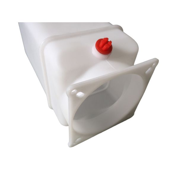 120mm Neck Size 2.5L Plastic Hydraulic Tanks , Hydraulic Oil Reservoir Tank