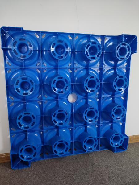 Heavy duty shipping transport warehouse Plastic pallet for 19.8L 16pcs buckets