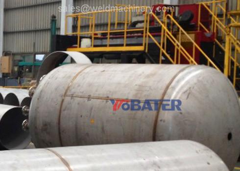 Automatic TIG (Plasma) Longitudinal Seam Welding Machine for pressure vessels