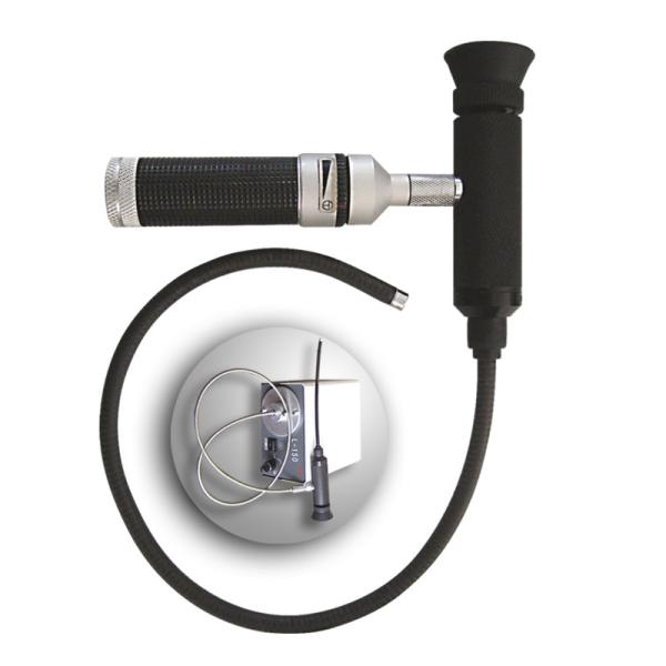 Adjustable LED Lights Video Camera Articulating Videoscope Zoom - In Zoom - Out