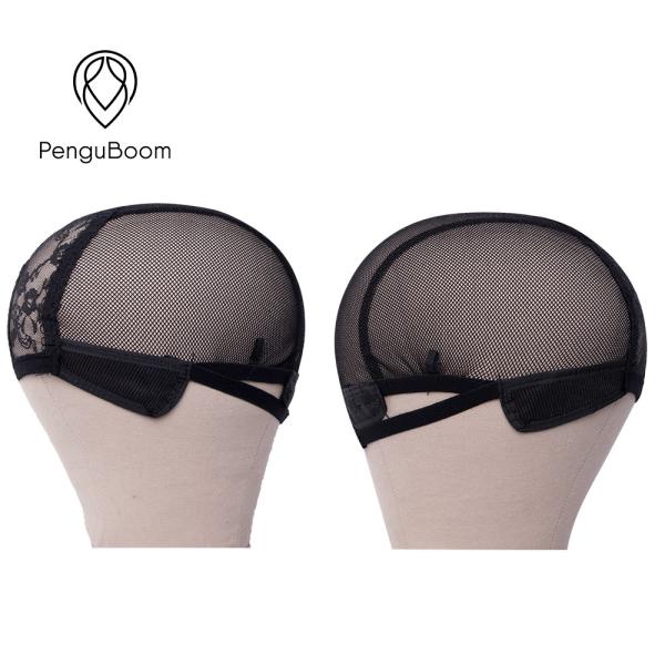 High Elasticity Tight 3 Sizes Spandex Mesh Dome Cap Washable Not Slipping