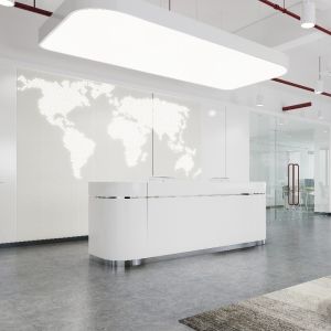 Modern Design MYIDEA Office Furniture Simple Design Marble top Reception Desk