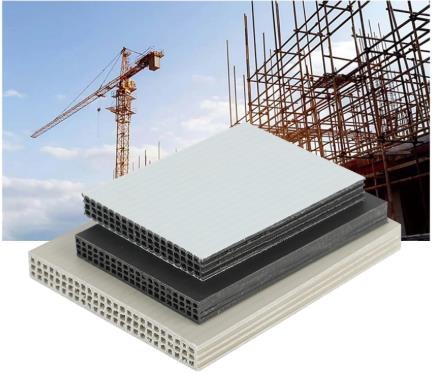 1 Cavity Flat Die for PP Hollow Construction Building Formwork Architecture Mould