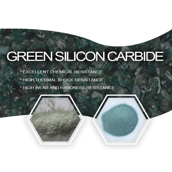 98.5% Green Silicon Carbide Lapping Powder F12-F220 Silicon Carbide Abrasive Powder