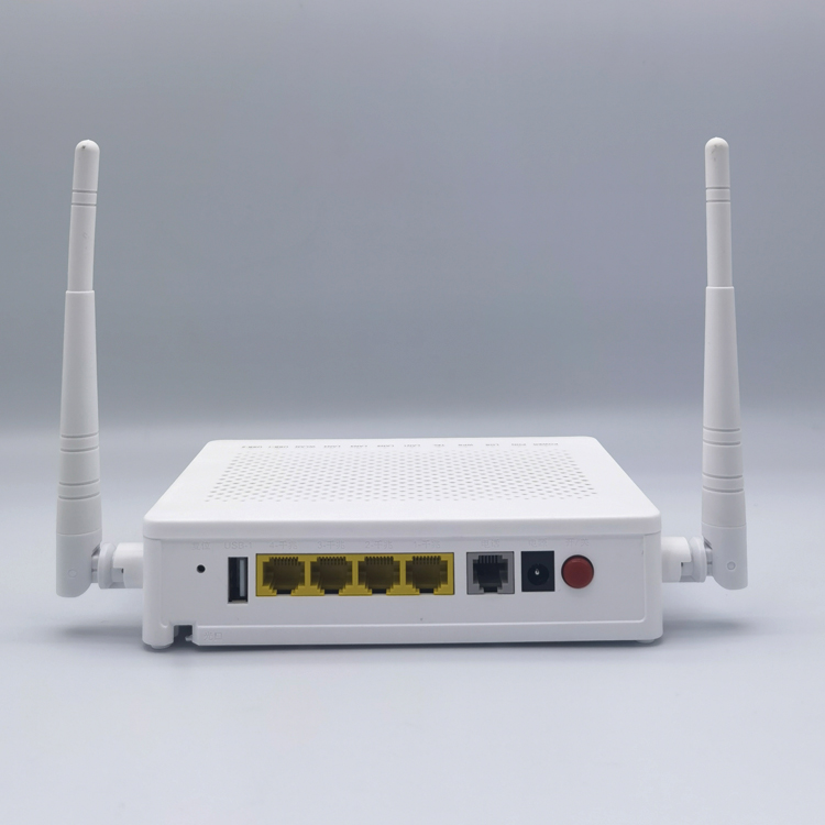 AC ZTE F670L ONT ONU микропрограммных обеспечений 2.4G 5G английского языка WiFi 4GE GPON двойного диапазона FTTH беспроводной