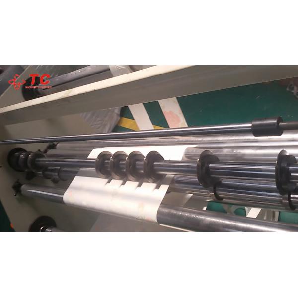 TC Factory Price Laminated Paper Plastic Film Slitting and Rewinding Machine Pe Film Slitting Machine