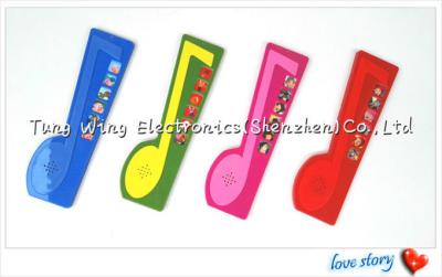 Note Shaped ABS Button Sound Book Module AG13 For Children Learning