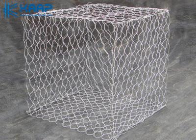 Prova durável revestida galvanizada mergulhada quente da oxidação do PVC da rede de arame profissional de Gabion
