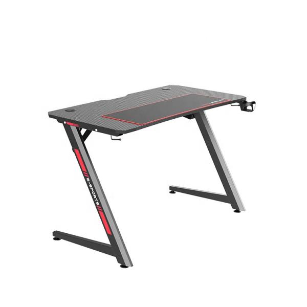 Z Gaming Desk Computer Table With Fighting Rgb Led Breathing Light For Home Workspace