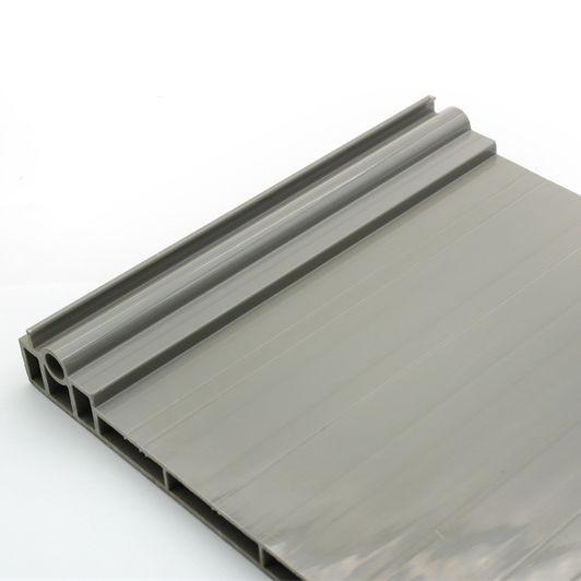 Profiled PVC Plastic Channel Water Window Door Contruction Indoor Door Sweep Customized