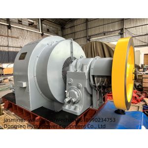 Cast Iron Francis Water Turbine Generator with Static Excitation System for 30~50 Years Lifespan and Automatic Control