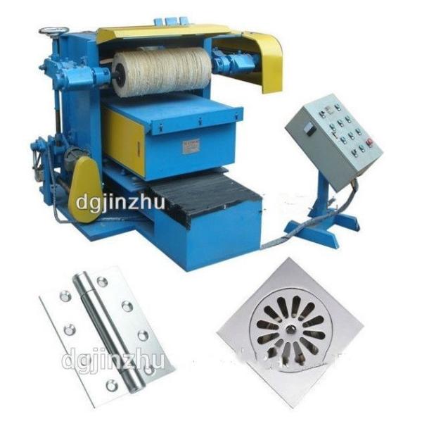 High Efficiency Automatic Metal Polishing Machine For Single Side Metal Sheet