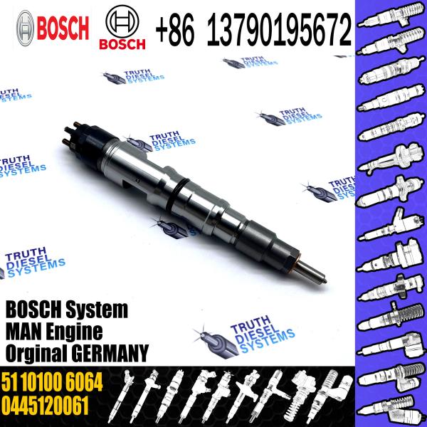 Двигатель дизеля 51101006064 Inyector de инжектора дизельного топлива 0445120217 коллекторов системы впрыска топлива горючий для ЧЕЛОВЕКА TGA TGS TGX