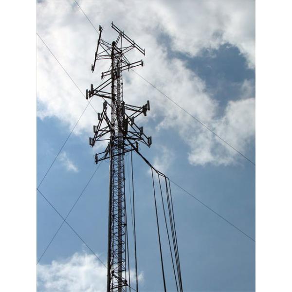 Hot Dipped Zinc Plating Stranded Steel Wire For Earth Ground Wire , Overhead