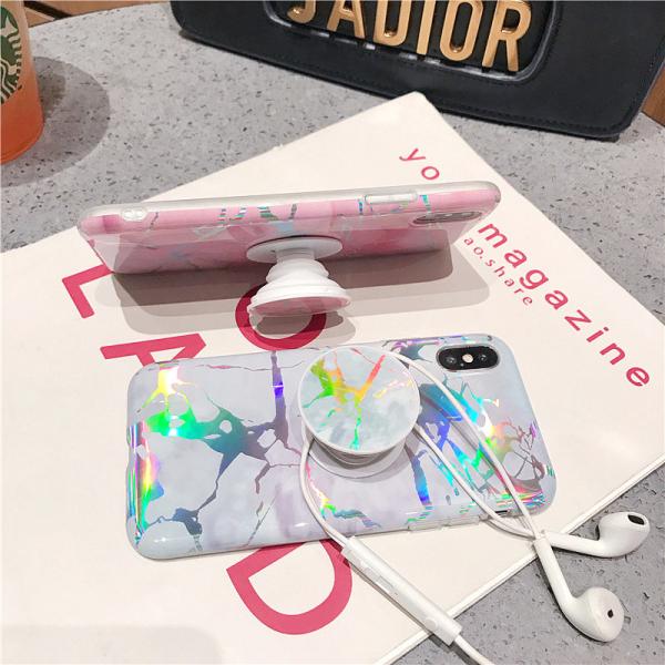 Iphone Xs Max TPU laser mable case with holder, Iphone Xs Max protective TPU case, Iphone Xs Max accessories