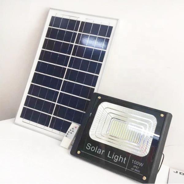 Luz de inundação posta solar Dustproof 100W do diodo emissor de luz 200W para o jardim exterior da jarda