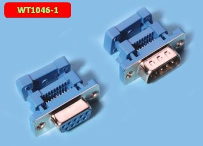 Ip67 Impermeável D Sub Conector de Potência Tipo de Crimping Pressão interna WT1046-1