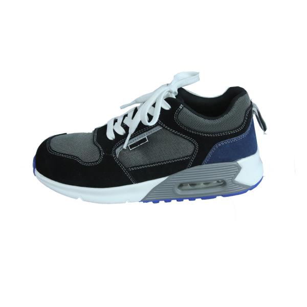 Factory Sports Construction Workers Cement With Comfortable EVA Insole And Mesh Upper Safety Shoes