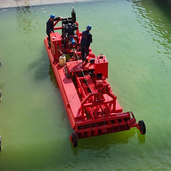 Professional Hydraulic Cutter Suction Dredger with 1100m3/h Workload, 10m Dredging Depth and 205kw Motor for Port and Canal Deepening