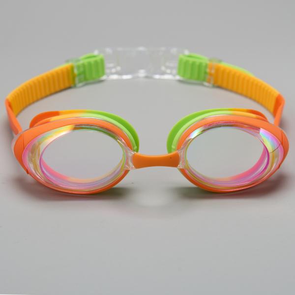 Gafas de natación profesionales antivaho con protección UV y vista de ángulo amplio