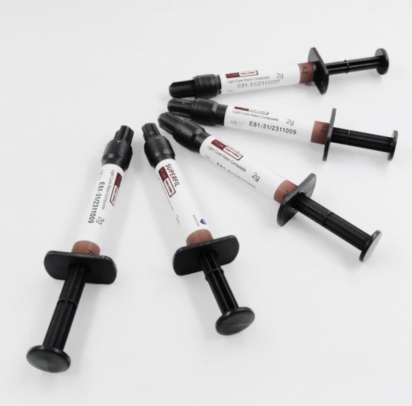 Dental Filling Material Superfil Nano Hybrid Flowable Light Curing Composite Resin