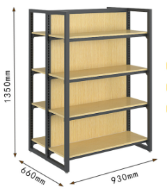 Четырехколонный комбинированный экран для супермаркетов Аптеки и канцелярские магазины